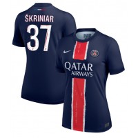 Paris Saint-Germain Milan Skriniar #37 Hjemmedrakt Dame 2024-25 Kortermet